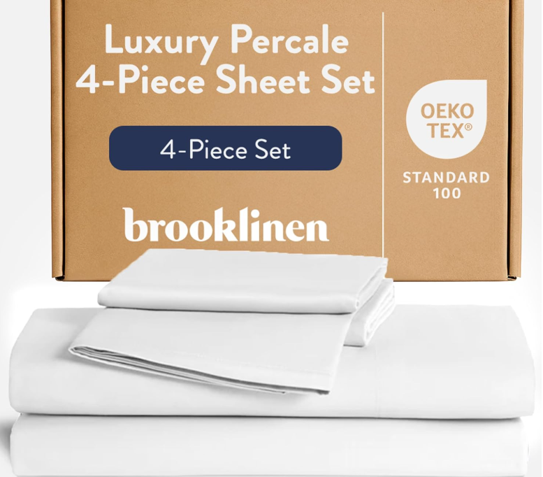 Brooklinen Sheet Set- Best Sheets for Hot Sleepers